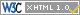 Valid XHTML 1.0 Transitional